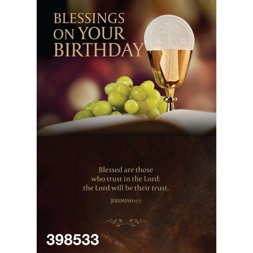 Picture of BLESSINGS ON YOUR BIRTHDAY